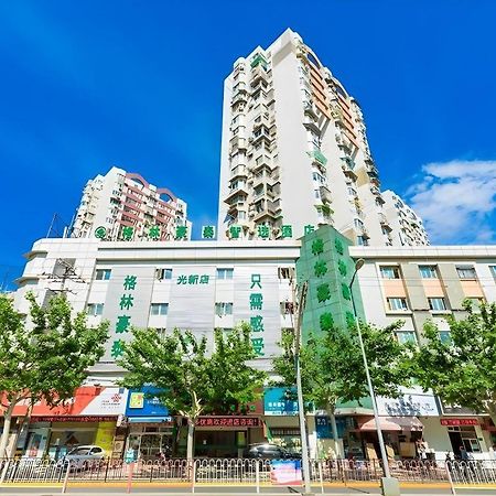 Greentree Inn Shanghai Guangxin Road Tongji Hospital Express Hotel Exteriör bild
