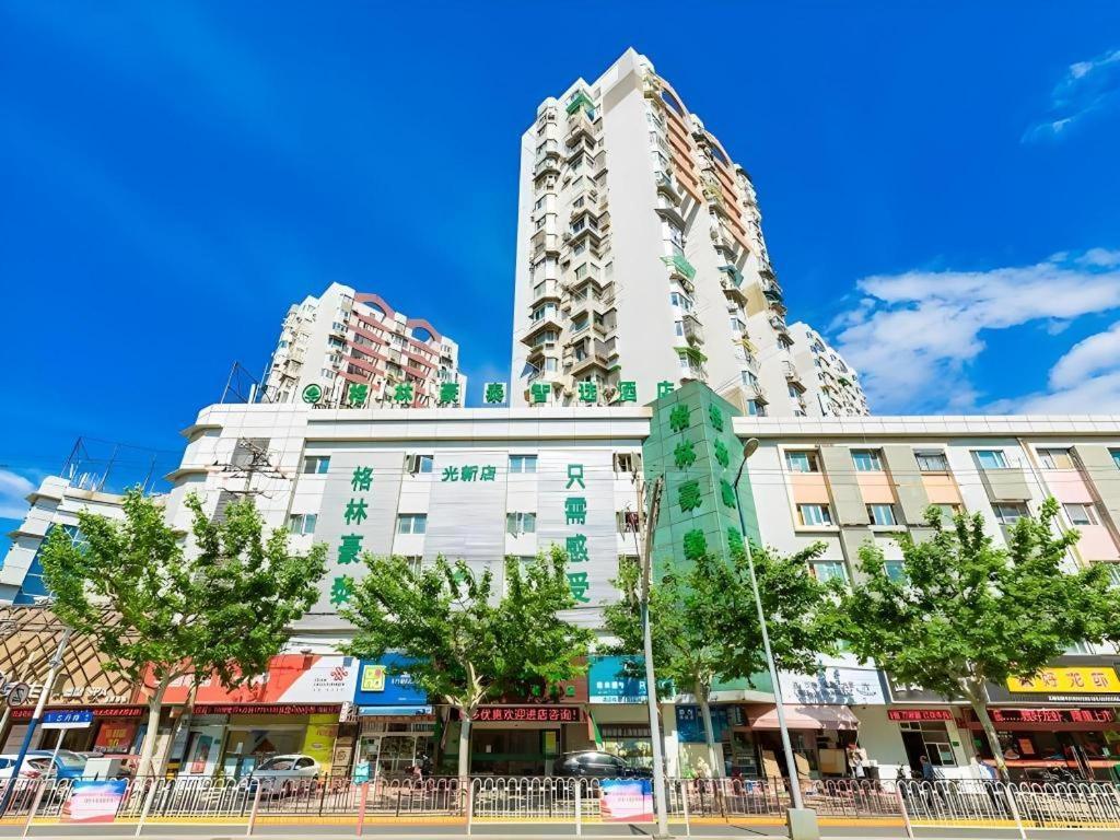 Greentree Inn Shanghai Guangxin Road Tongji Hospital Express Hotel Exteriör bild