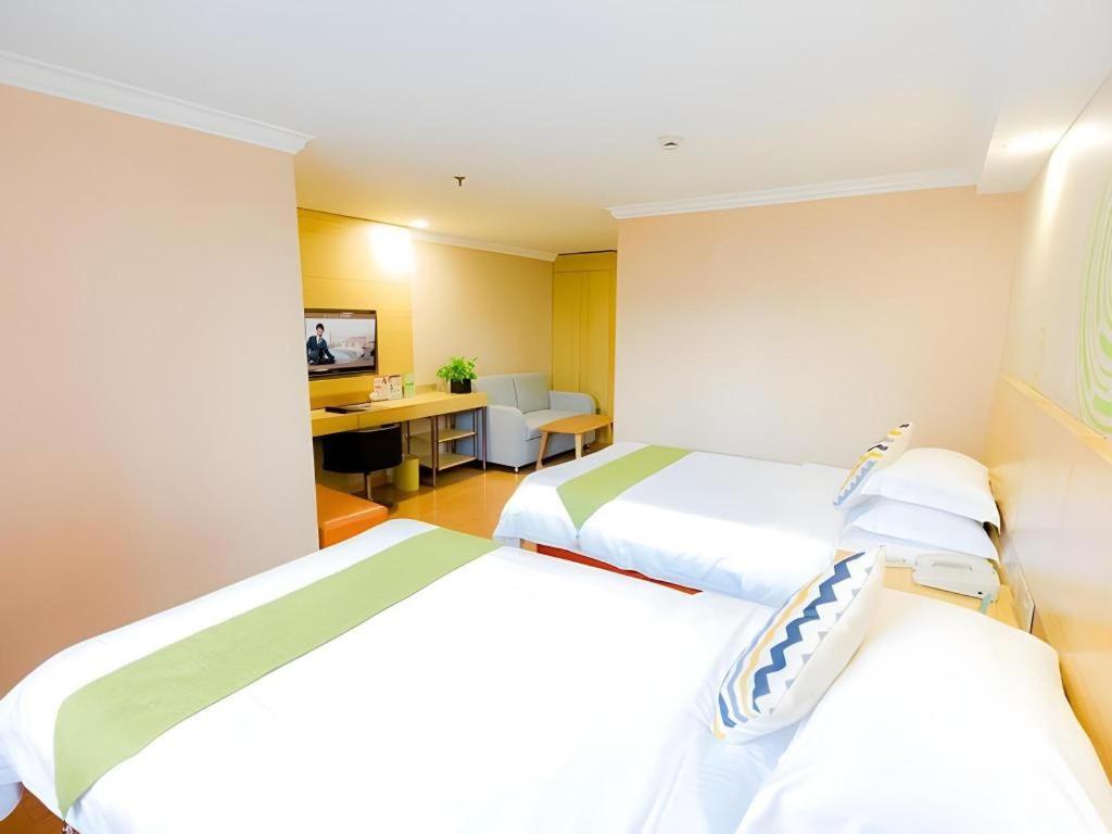 Greentree Inn Shanghai Guangxin Road Tongji Hospital Express Hotel Exteriör bild