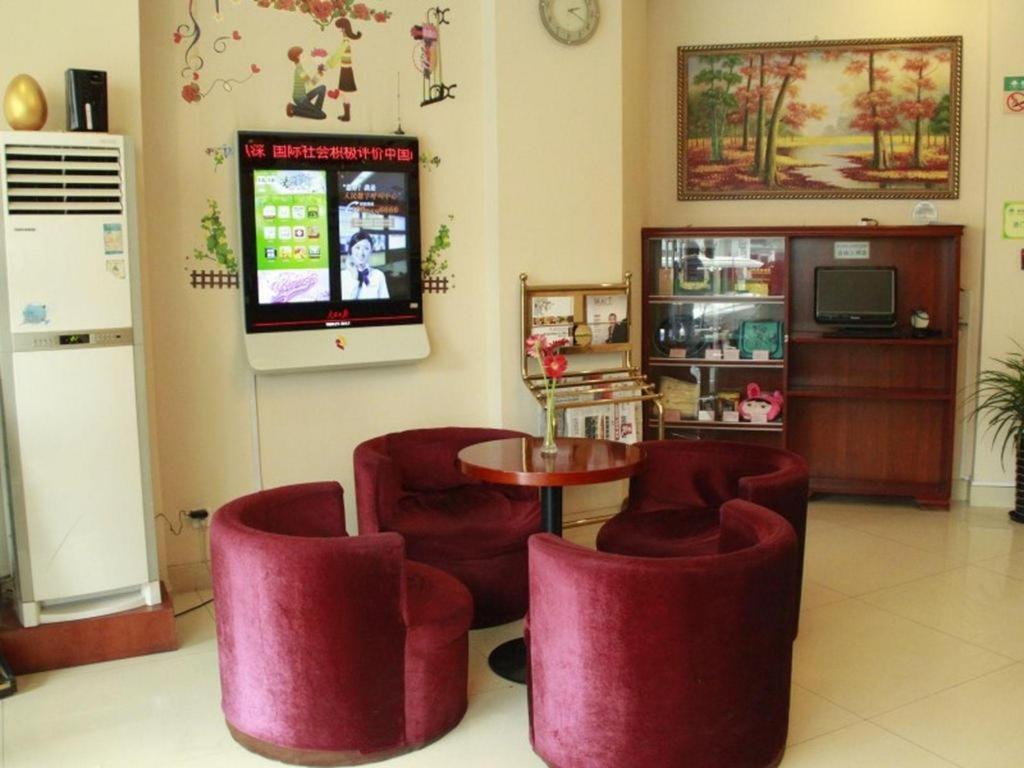 Greentree Inn Shanghai Guangxin Road Tongji Hospital Express Hotel Exteriör bild