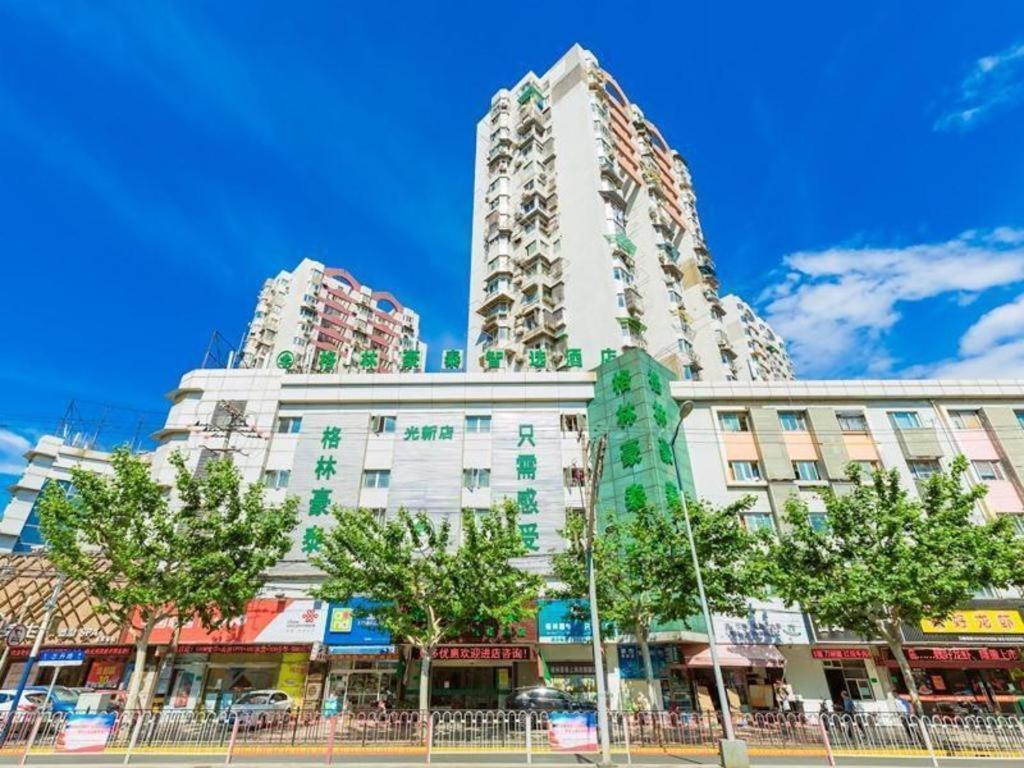 Greentree Inn Shanghai Guangxin Road Tongji Hospital Express Hotel Exteriör bild